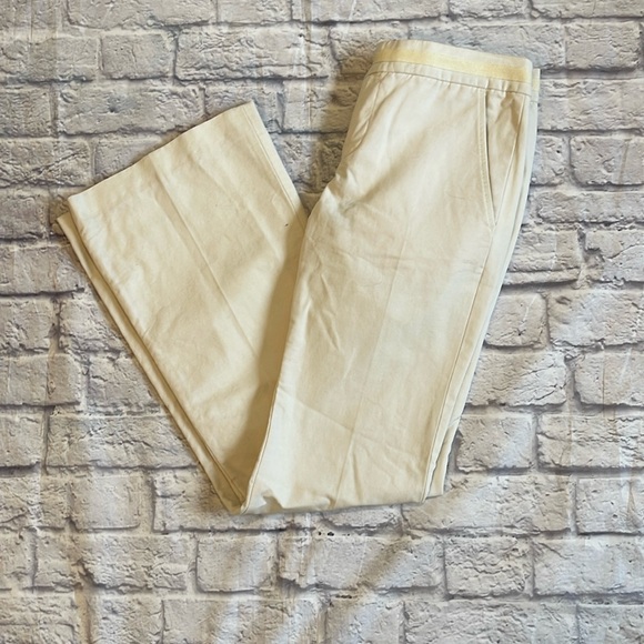 Marc Jacobs Size 6 Cream Khaki Pants - Picture 1 of 7